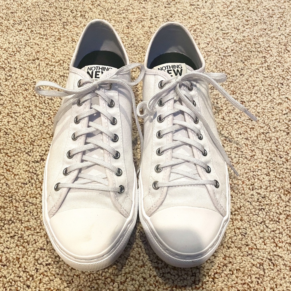 Nothing New Men’s Low Top White Size 9 Mens